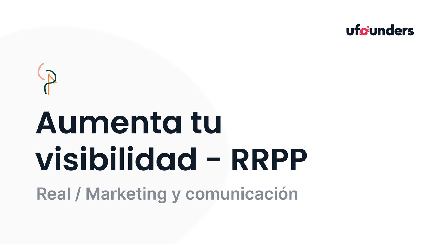 Aumenta tu visibilidad - RRPP