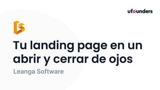Tu landing page en un abrir y cerrar de ojos